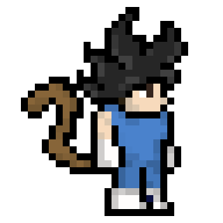 [d302c0] Terraria Sprite Male Saiyan V4