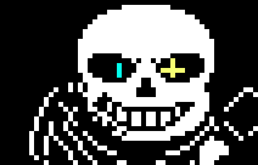 [43520c] *shoots orange and blue bones* - ink