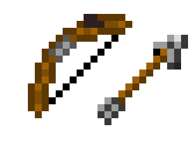 [e30644] Minecraft Bow and Arrow