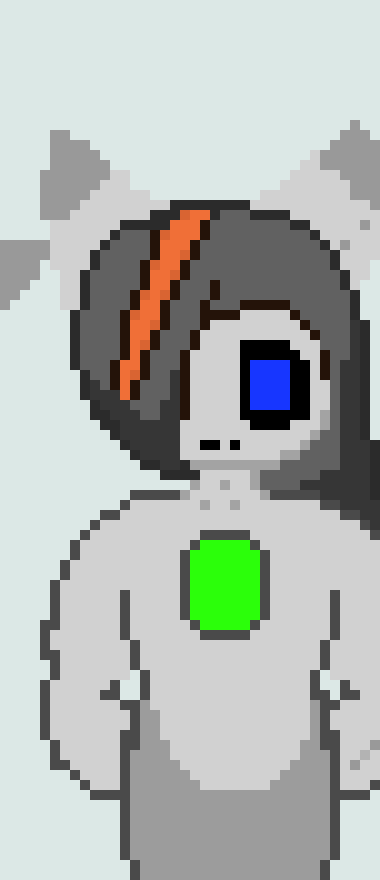 [d8d976] *Powers up* Hello Baron! Why are you sad? -Glitch