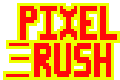 [9664c4] Pixel Rush Logo (Red&Yellow)