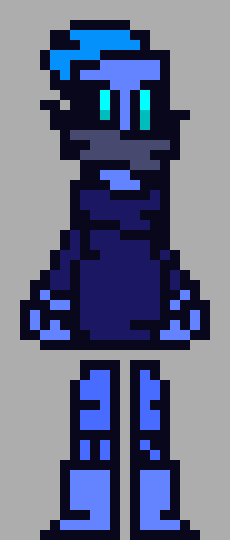 [17d6d3] [ima make a new character, who isn't WITH the lovelies, but unlike Sy doesn't hate them]