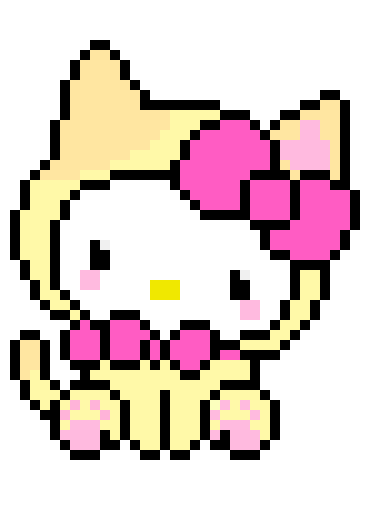 [c026cb] hello kitty in a cat costume