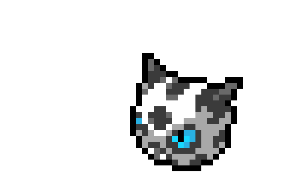 [1fa51d] Glalie; My First Pixel'Mon