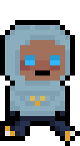 [1455b3] danganronpa pixel sprite base falling_acorn