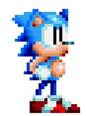 [3e21f9] custom sonic sprite