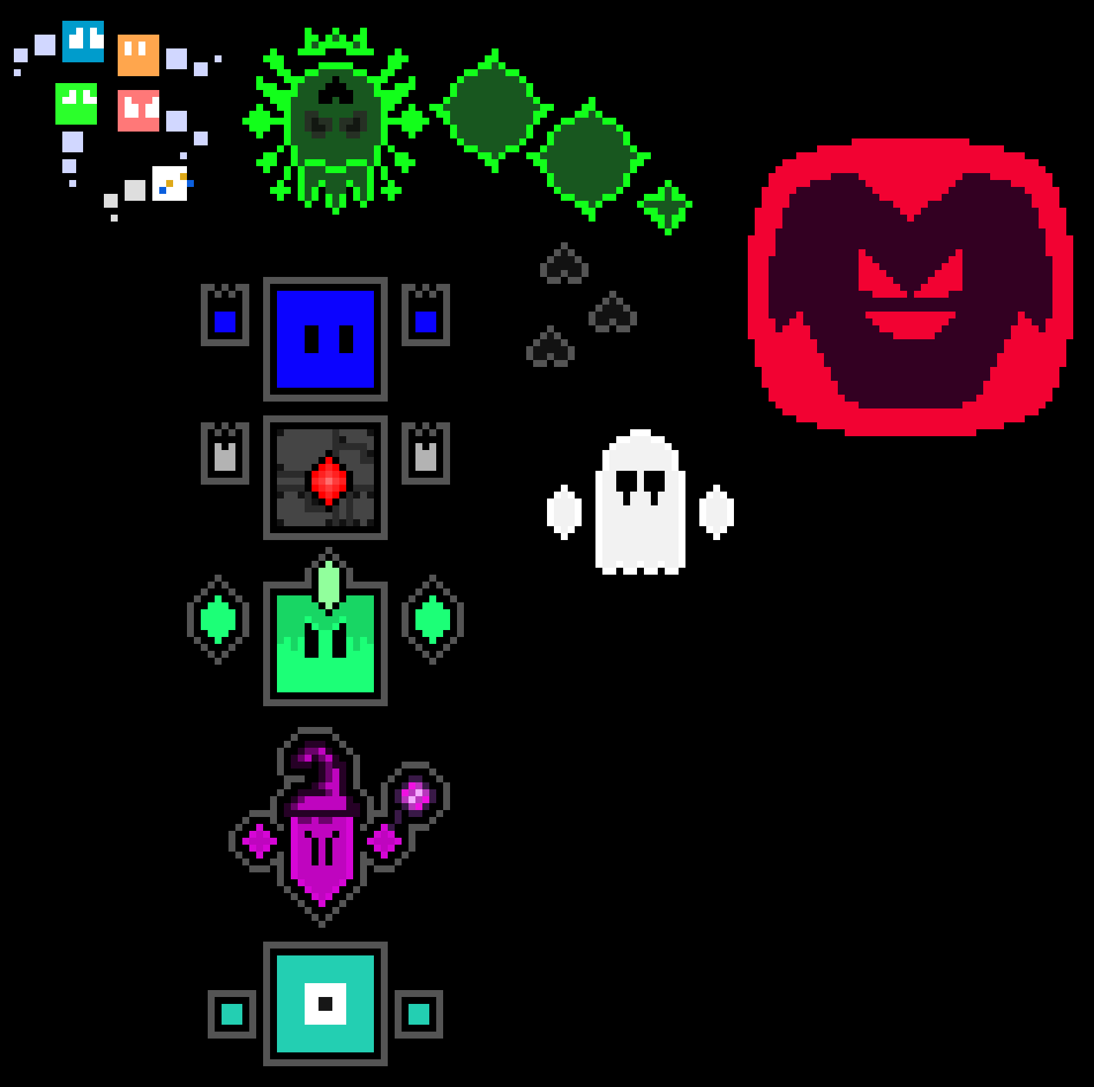 [792f74] This is my PA sprite sheet so far! -Benjamin