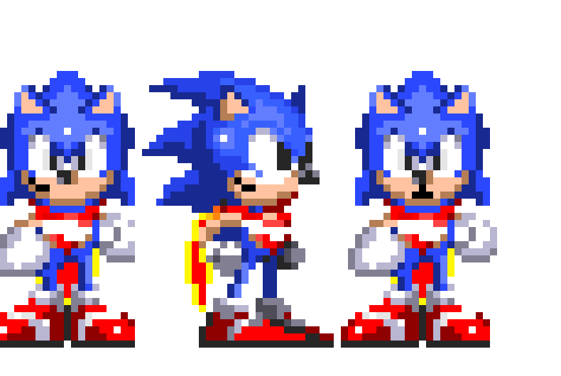 [814495] Sonic:Tale Of The Emeralds Sonic Overworld