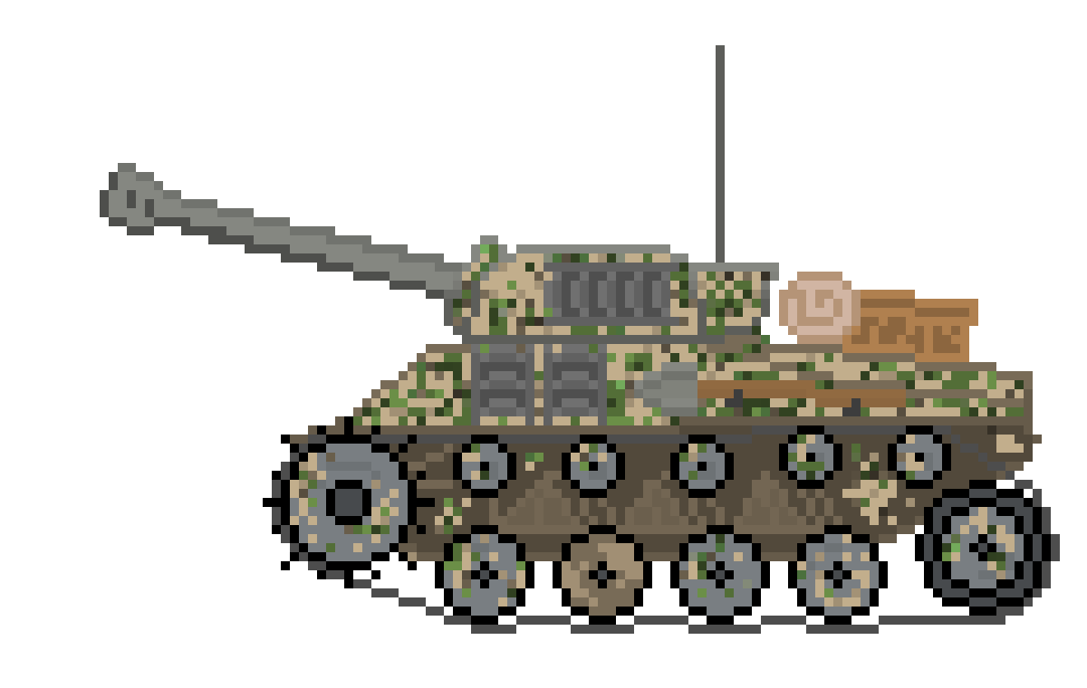 [9664c4] Fire-Fly [Sherman] camoed!