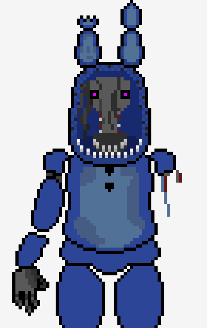 [2b9834] walks down to office glitching while eyes flash purple rapidly* :shadow