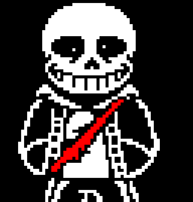 [8206a1] o noes i got hit [Sans]