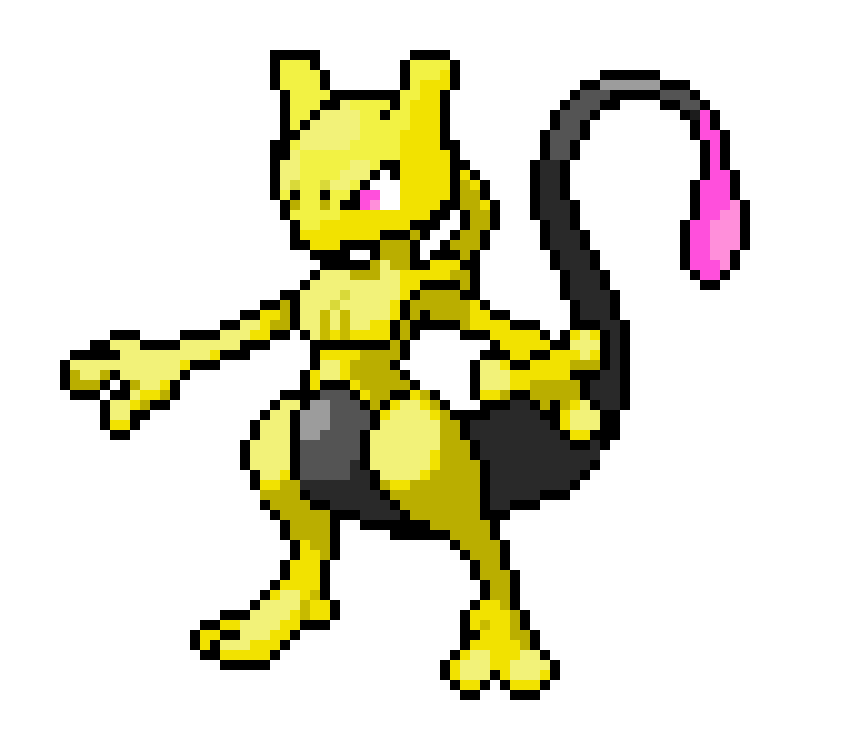 [9664c4] Pencil Mewtwo