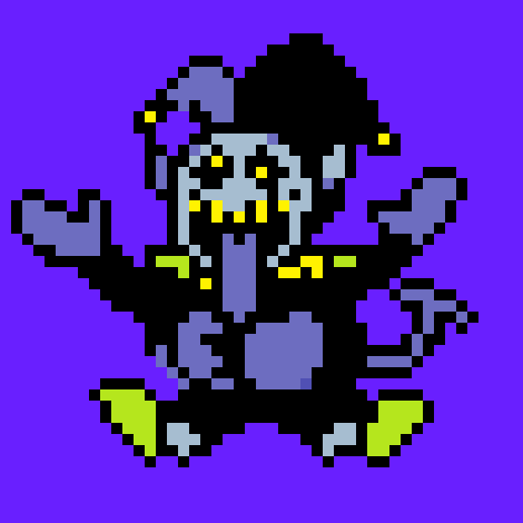 [970cdd] Jevil-HELLO THERON,THERON!!