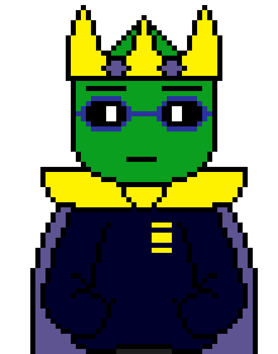 [35b709] also not trying to be rude but i think the ralsei sprite is made by T? but seeing the text its terrie using it 