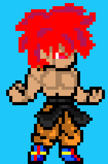 [6b8cb3] My Version Of: What If Broly and Goku Were Sent To Earth? Legendary Super Saiyan Form