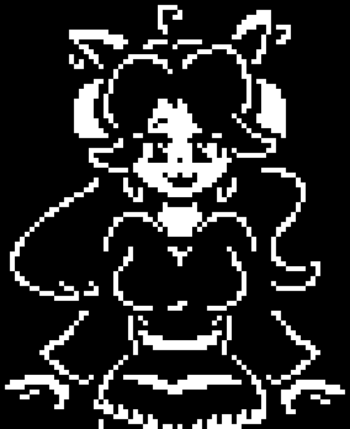 [332fa7] Temmie-Is it bad im thinking about using this as my main sprite,with Autumn as my main oc and second main sprite?