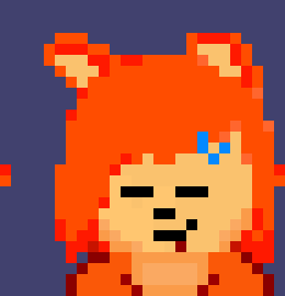 [d8d976] (*Flies up and keeps the staff* -Foxlya/Foxy/Gast