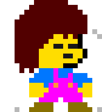 [b7731b] frisk in Mario Sprite