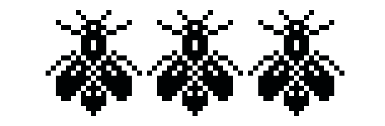 [fec45a] Bee Crochet