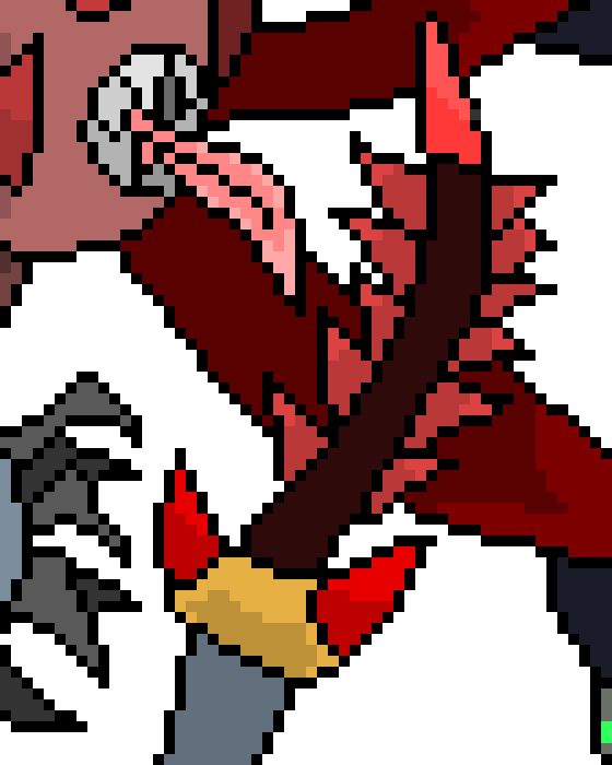 [a2471d] *https://www.youtube.com/watch?v=vE5uEesakTU plays* *with ace in the spike`s grasp, its tail starts to rapidly stab ace*