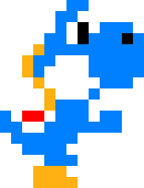 [ddd74d] Yoshi of a bluish hue