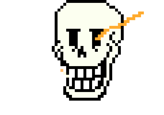 [51fbf8] Underswap Papyrus Head for my video