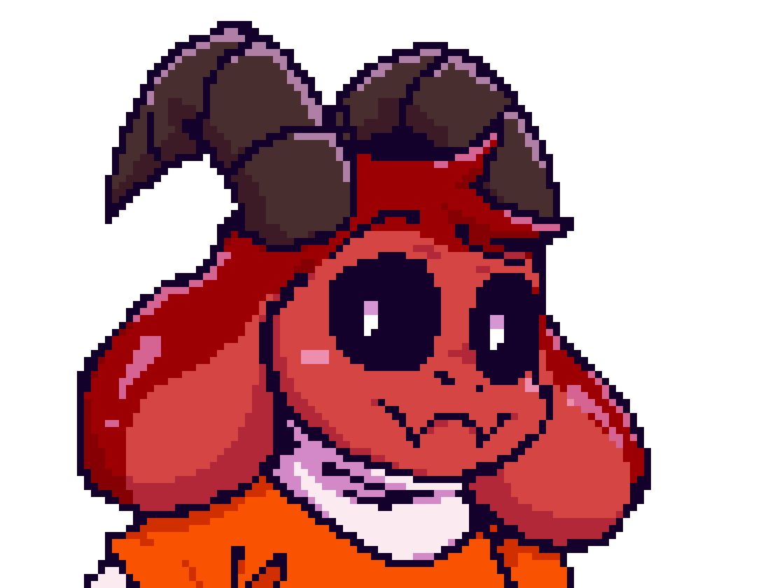 [4a2a29] -[ He picks up the petal, and somehow but yeah why not makes his way to flowey ]-