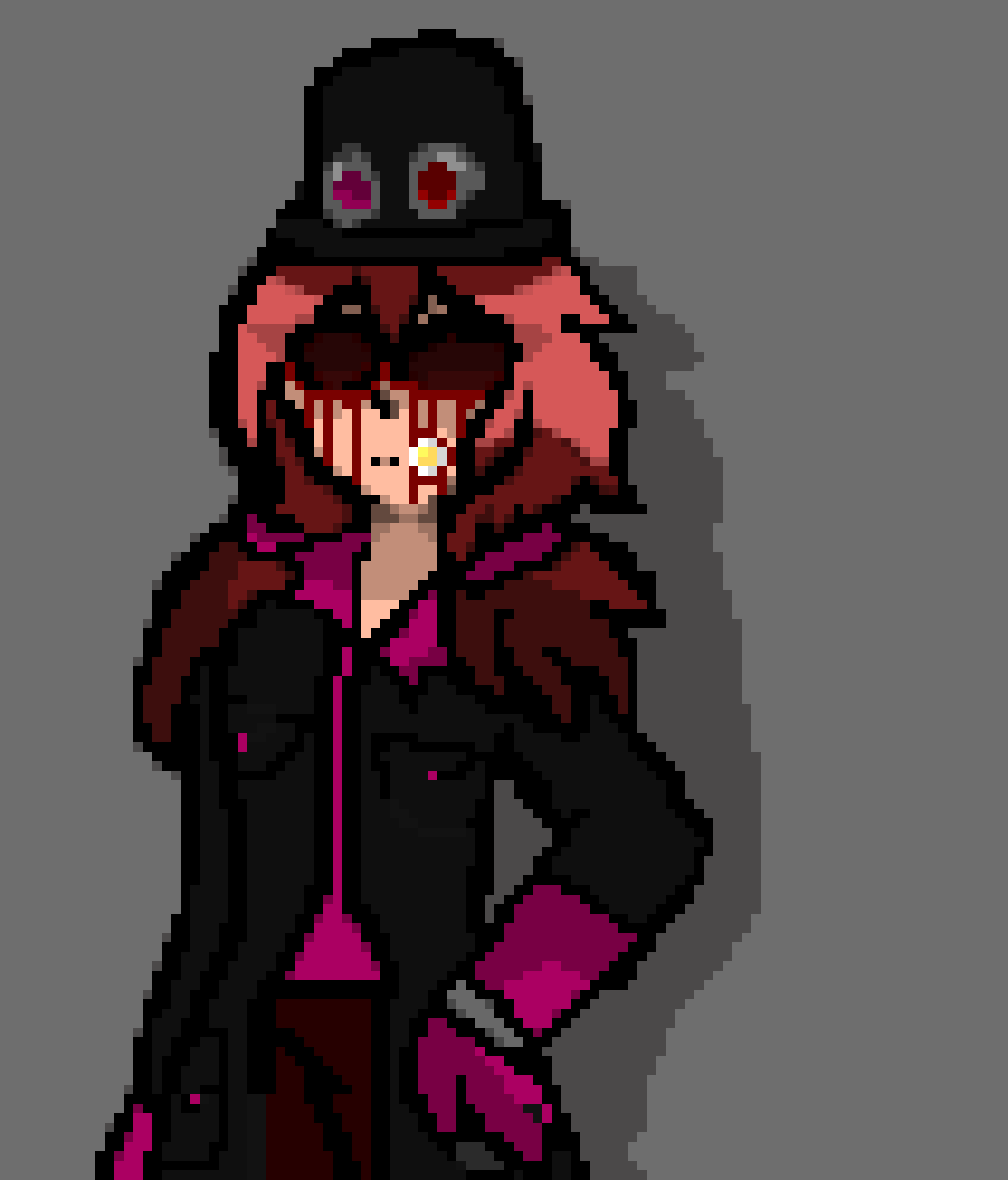 [9d6c56] -walking toward the group of sans-