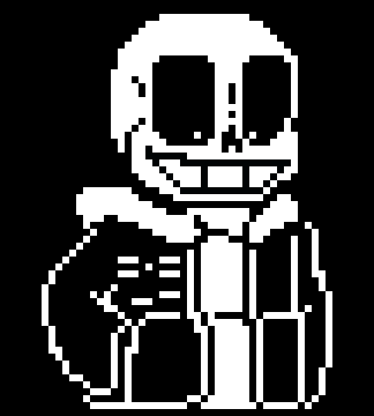 [2b9834] (notices is standing in the pink stuff)oh fuck--- sans/shadow