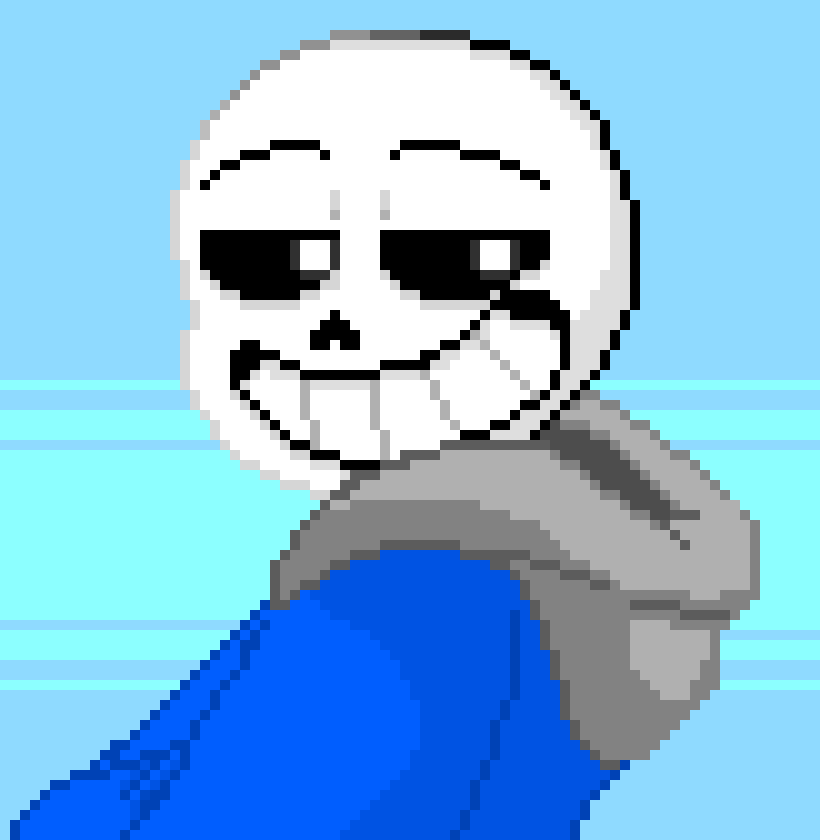 [752b4c] Hey hey hey. I`ll use this sprite for now, that one gives off annoyed vibes. -BD
