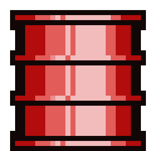 [bdacf6] *Barry hides in the barrel, and launches himself at the creature for a tackle* - Barry