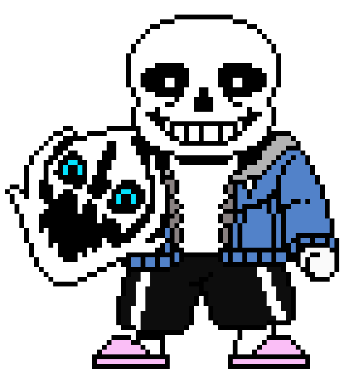 [ad245b] Sans From Smash: Kiddo, all you had to do was search "Peterplay19 Pixel Art Maker" and you would instantly be not ignored.