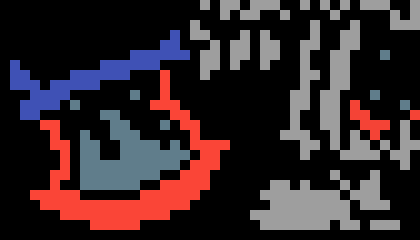 [95be89] -They threw a ax, at someone [[Really anyone in PAM...]] and teleported away in defeat-