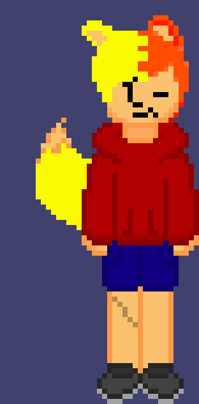 [d8d976] UGH! *Tries to stay fused* Foxlya: ARGHH Skyler: ... *Huff pufff* -Jason