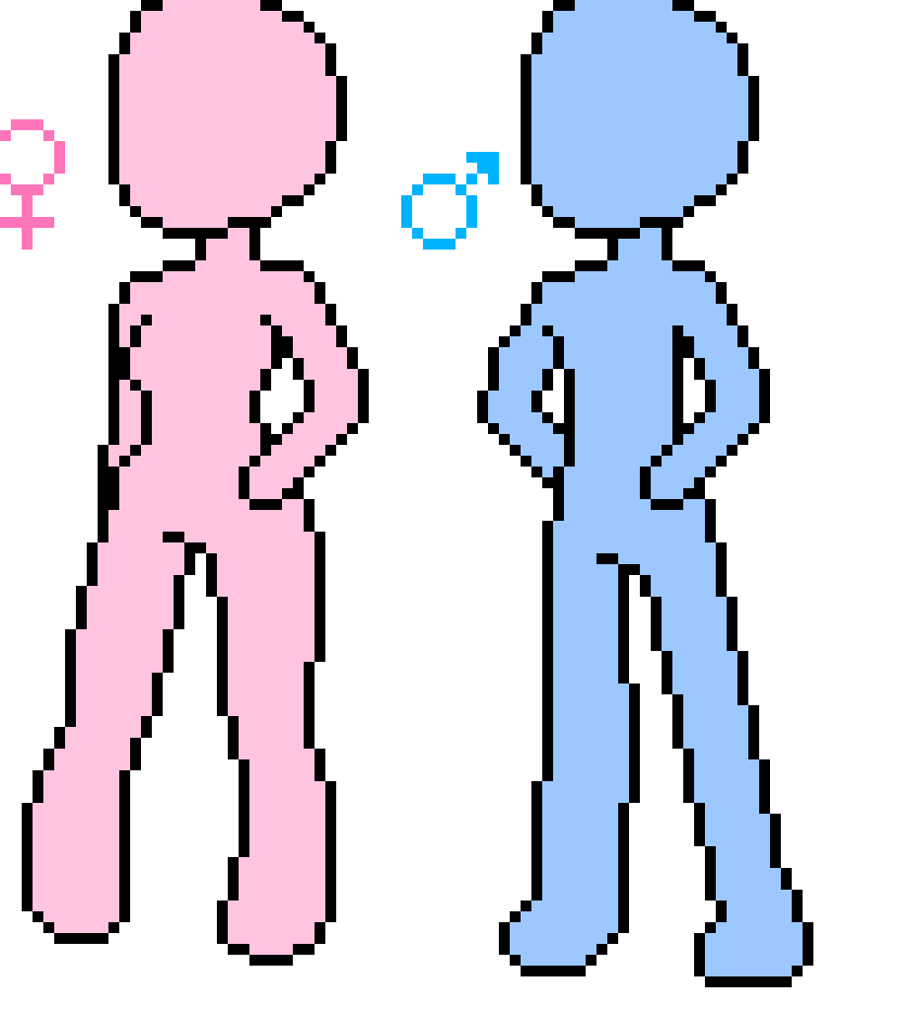 [c2eebe] Chibi base (Including male base)