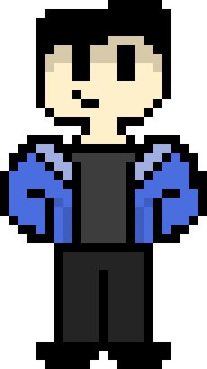 [ec6f74] Me as an Undertale sprite