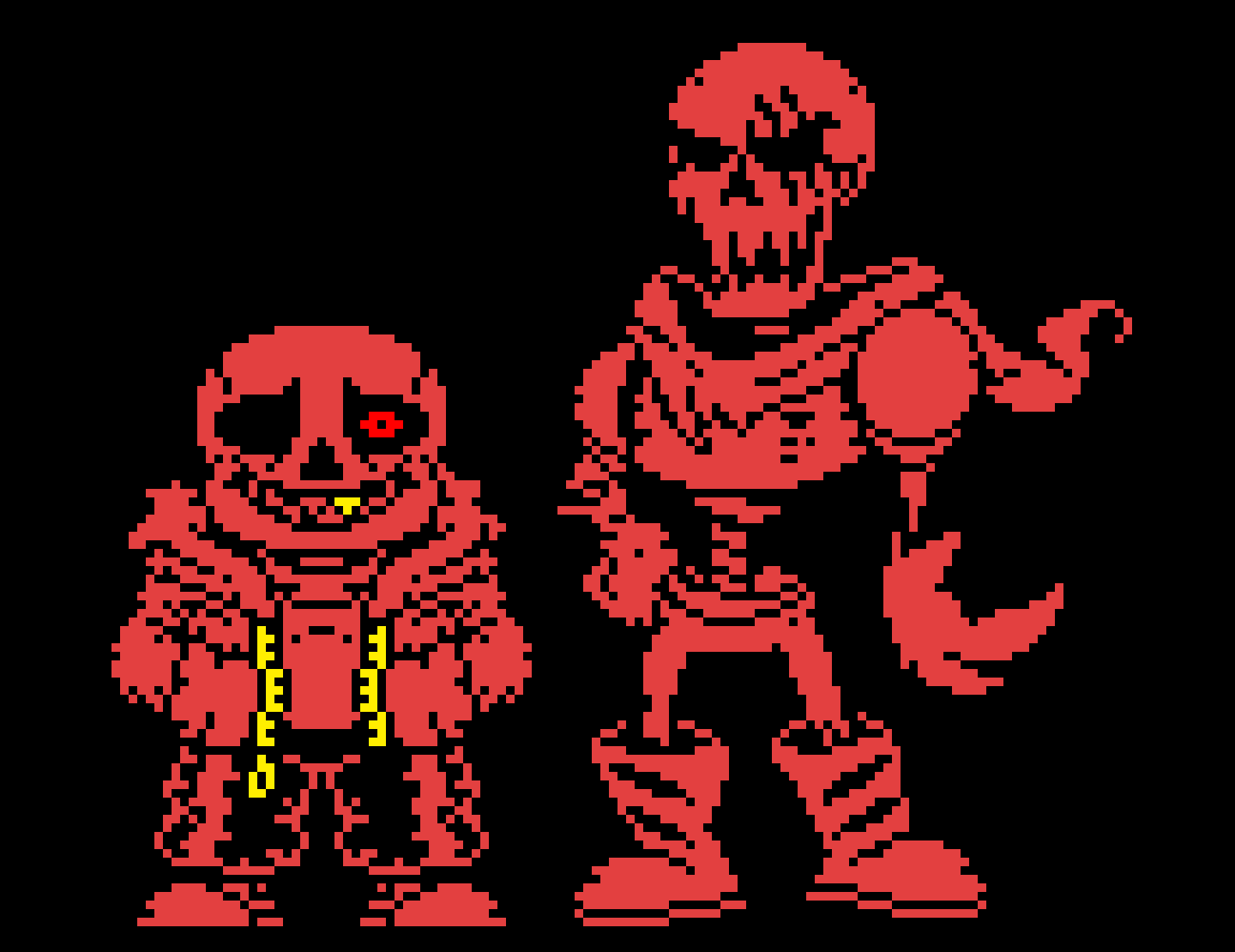 [84230f] UnderFell Sans And Papyrus