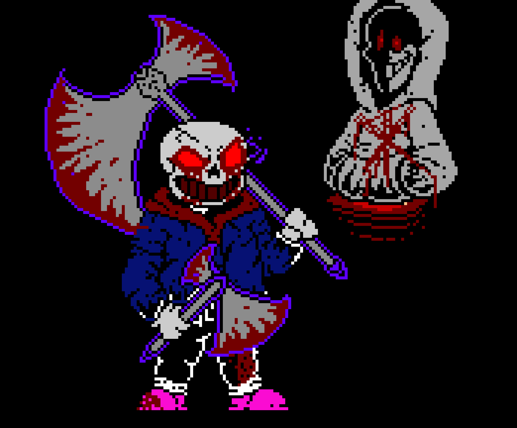[f480e4] undertale blood god sans FINAL FORM