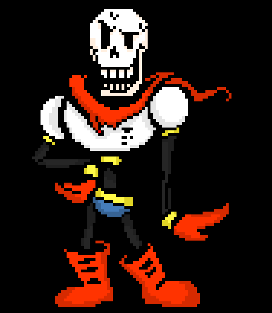 [0b6637] * A-ALRIGHT, HUMAN! I, PAPYRUS, WILL DEFEAT YOU AND AVENGE MY FRIENDS!