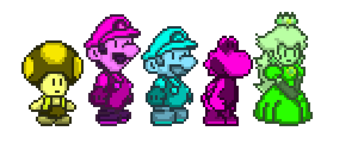 [5b0131] Mario Characters