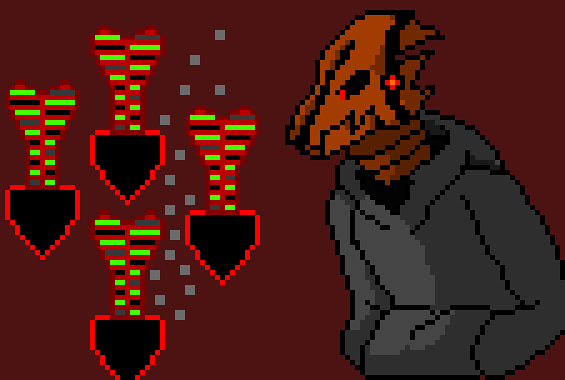 [7398c2] *Spawns blasters and bones to attack farsight* :Red