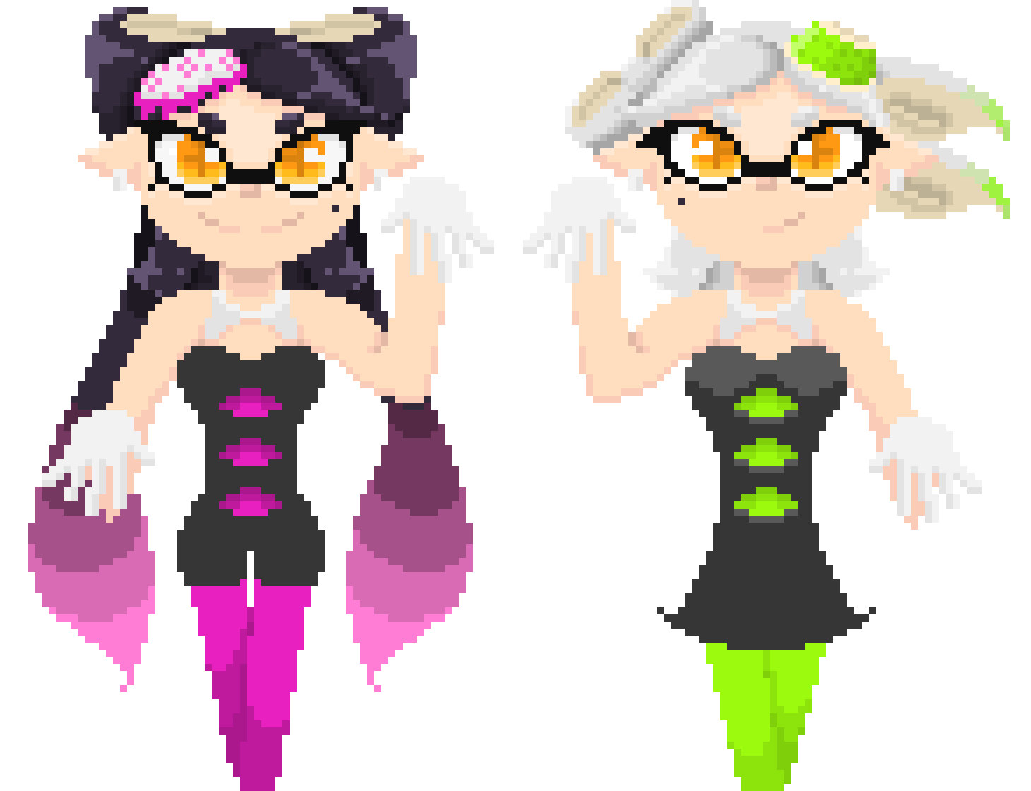 [9664c4] Squid Sisters Pixel
