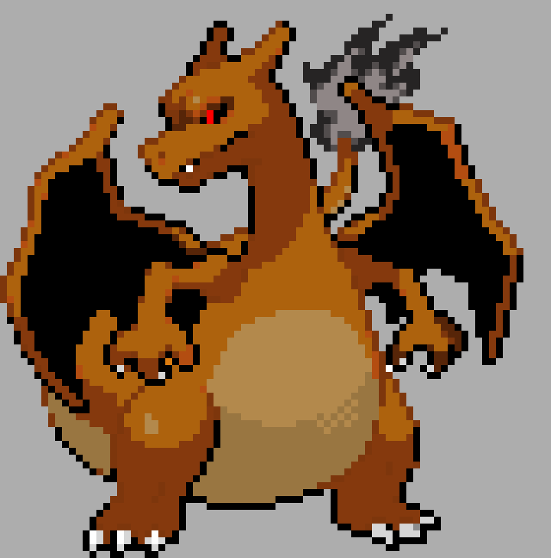 [7398c2] Hp 158/147. Uses Fire Spin! :Red