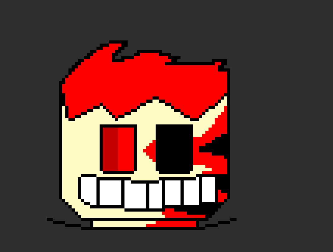 [812b32] im also working on a better version of the sprite)) I have no choice.. ill die before finding a place at this rate... i need to go to the city.. *runs to Pam City* - Red / Molt!