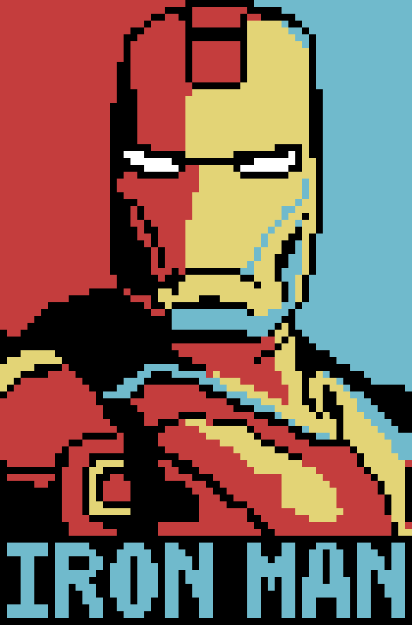 [26c0bb] iron man pop art