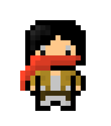 [9664c4] Mikasa chibi