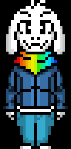 [2b9834] last breath Storyshift Asriel:(back