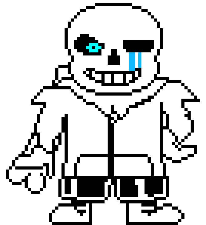 [9664c4] Underswap Disbelief Sans sprite