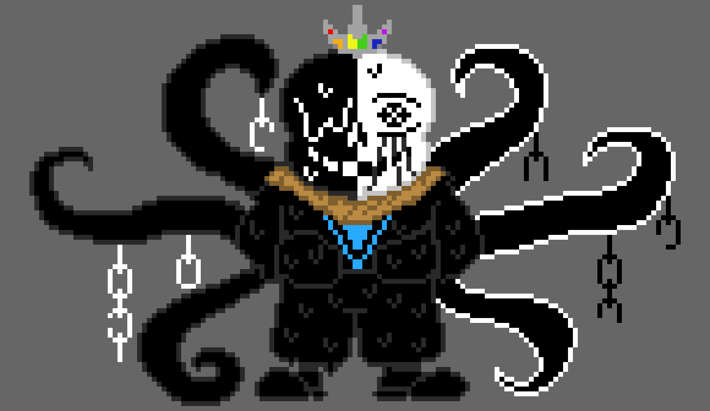 [2b2f5d] King multiverse!nightmare sans