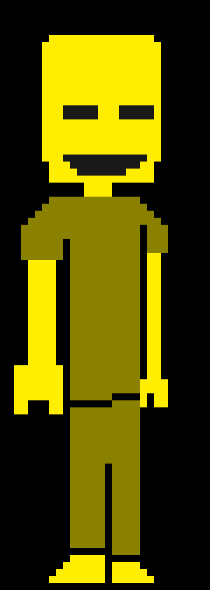 [d14112] I don't own the Ben sprite, so I'm not him, this is my first FNAF related sprite. - Oliver